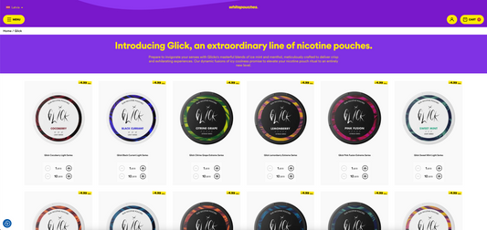 Glick Partners with Whitepouches.com to Expand Nicotine Pouch Availability in Sweden