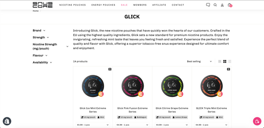 Snus core - Glick Snus