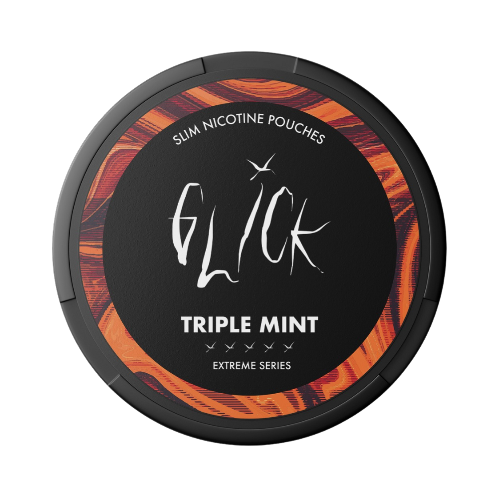 Glick Triple Mint Nicotine Pouches | Extreme Series