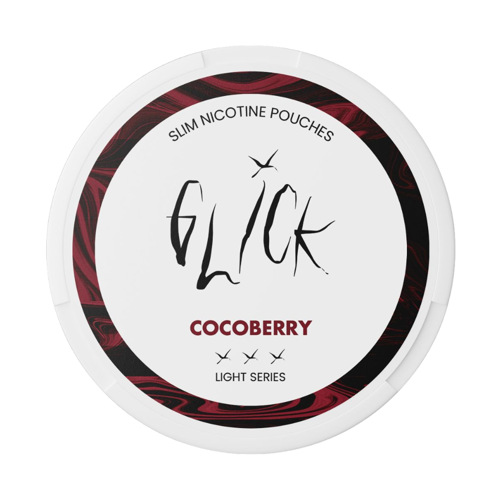 Glick Cocoberry Nicotine Pouches | Light Series