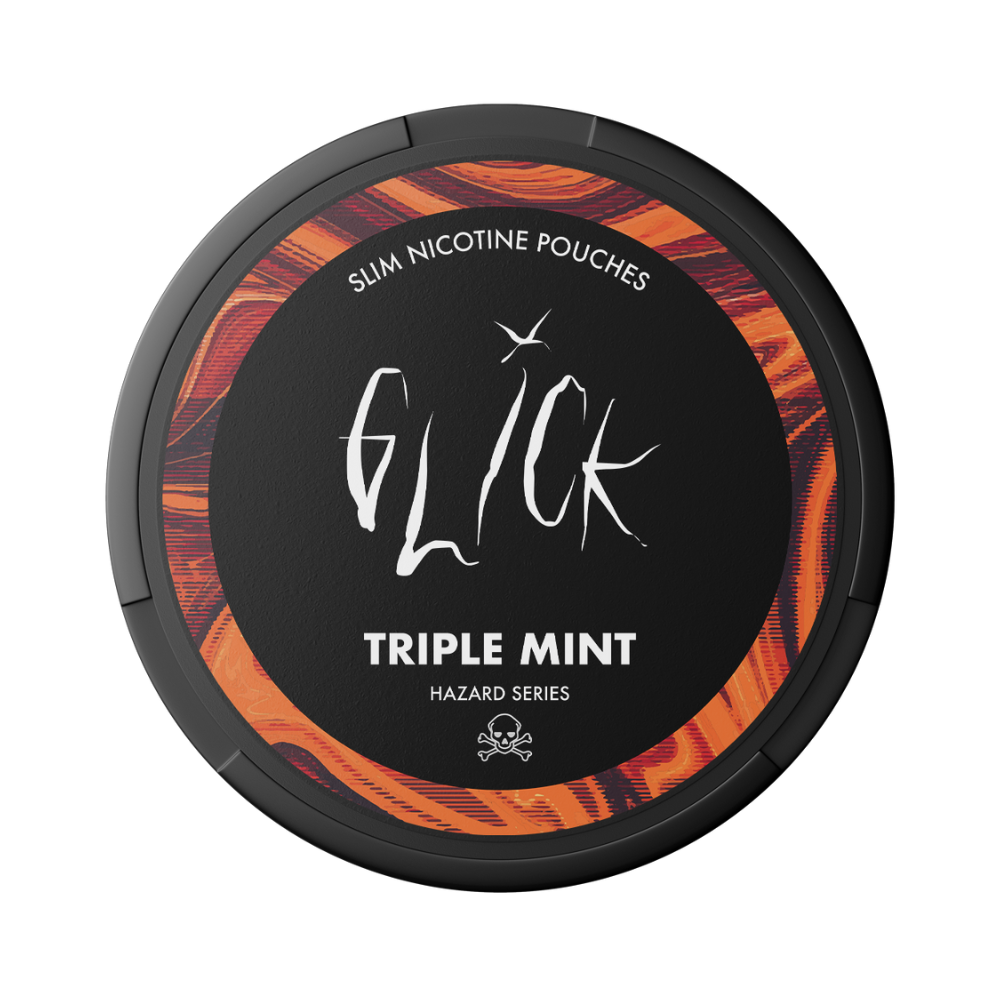 Glick Triple Mint Nicotine Pouches | Hazard Series