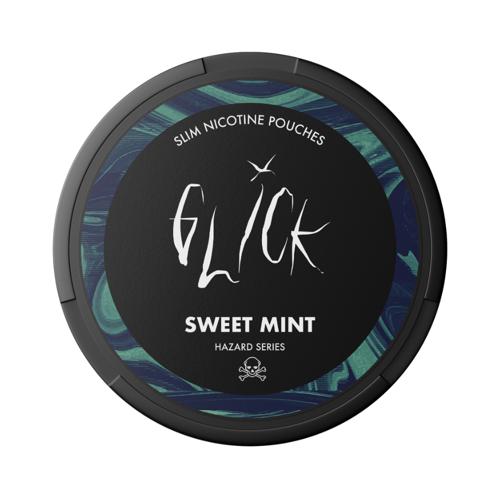 Glick Sweet Mint Nicotine Pouches | Hazard Series