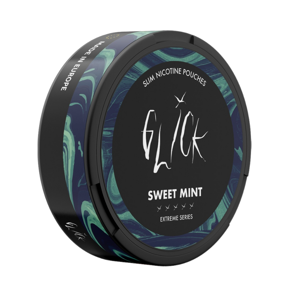 Glick Sweet Mint Nicotine Pouches| Extreme Series