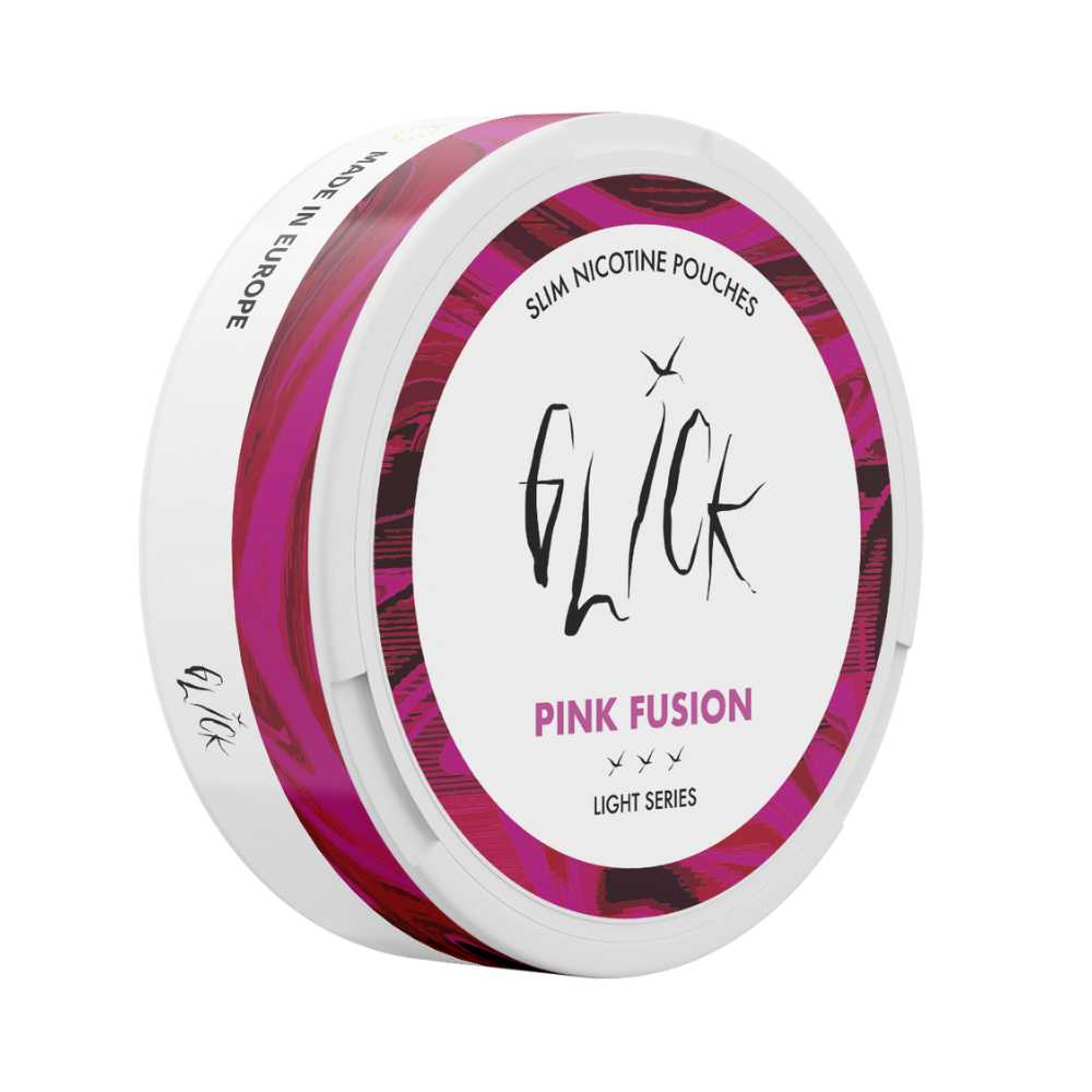 Glick Pink Fusion Nicotine Pouches | Light Series