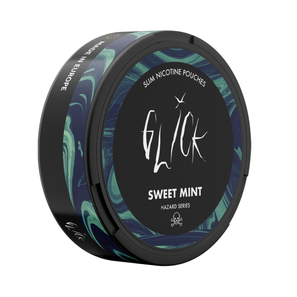 Glick Sweet Mint Nicotine Pouches | Hazard Series