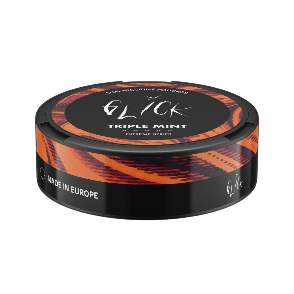 Glick Triple Mint Nicotine Pouches | Extreme Series