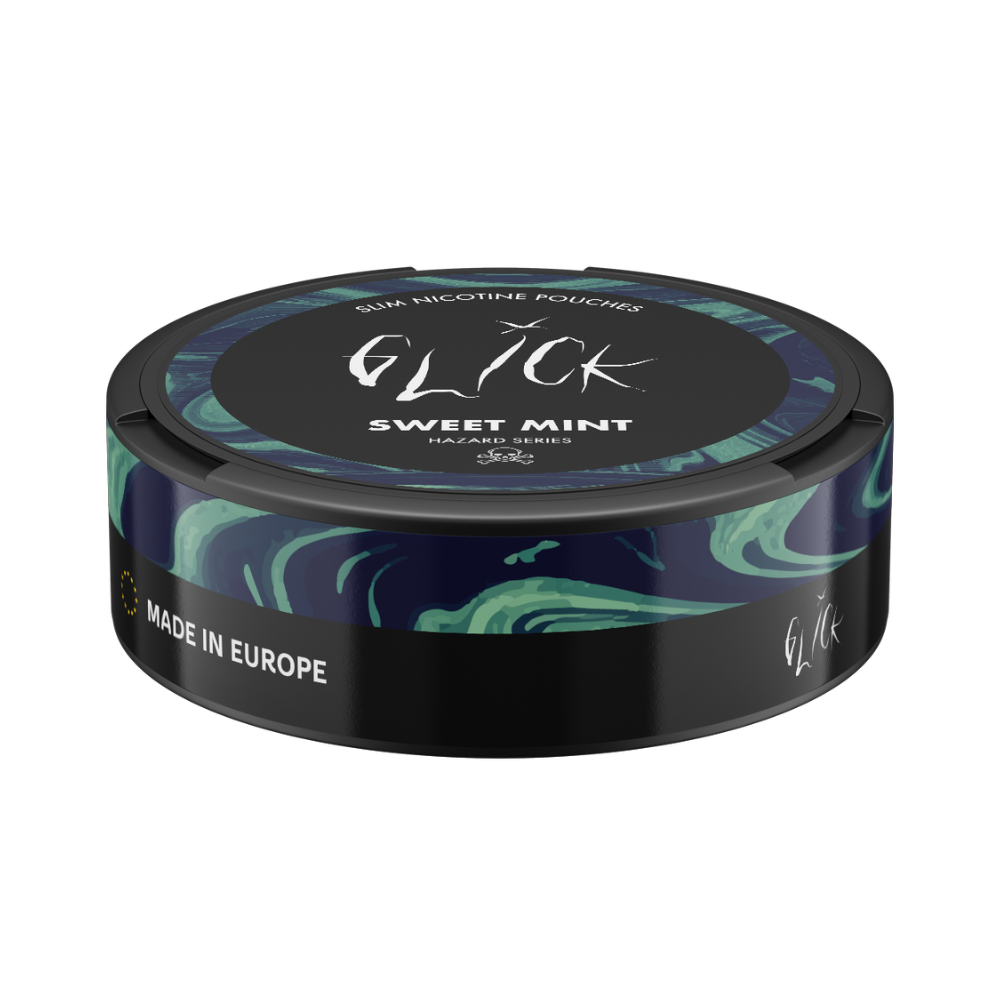 Glick Sweet Mint Nicotine Pouches | Hazard Series