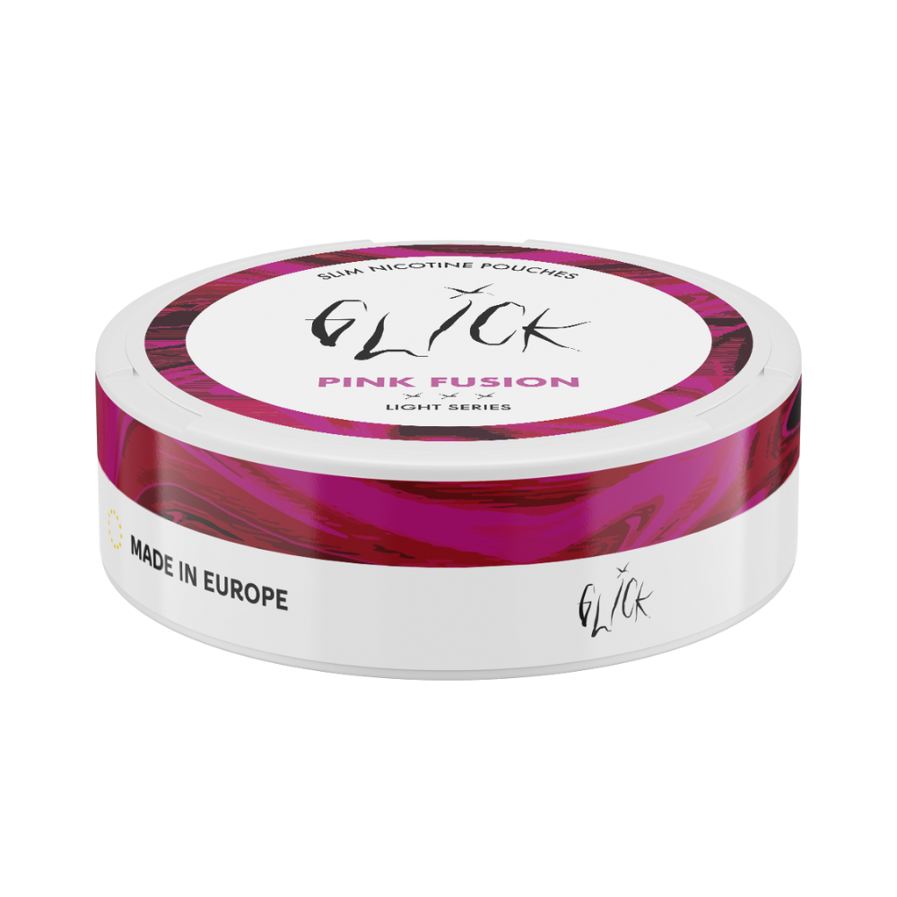 Glick Pink Fusion Nicotine Pouches | Light Series