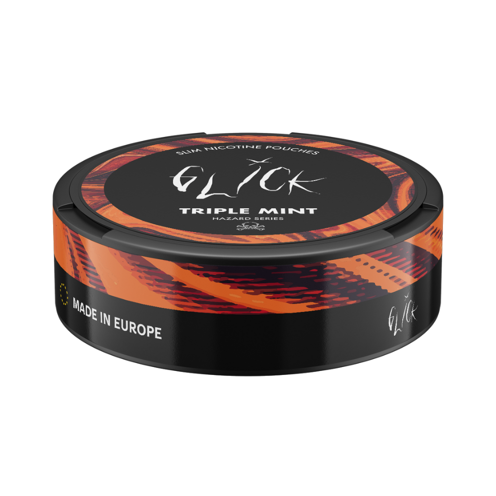 Glick Triple Mint Nicotine Pouches | Hazard Series
