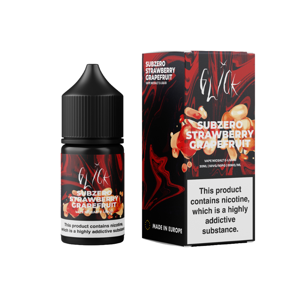Glick Salt Subzero Strawberry Grapefruit
