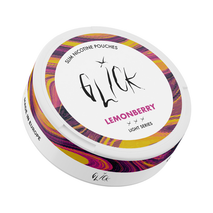 Glick Lemonberry Nicotine Pouches | Light Series