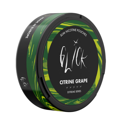 Glick Citrine Grape Nicotine Pouches | Extreme Series