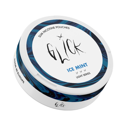 Glick Ice Mint Nicotine Pouches | Light Series