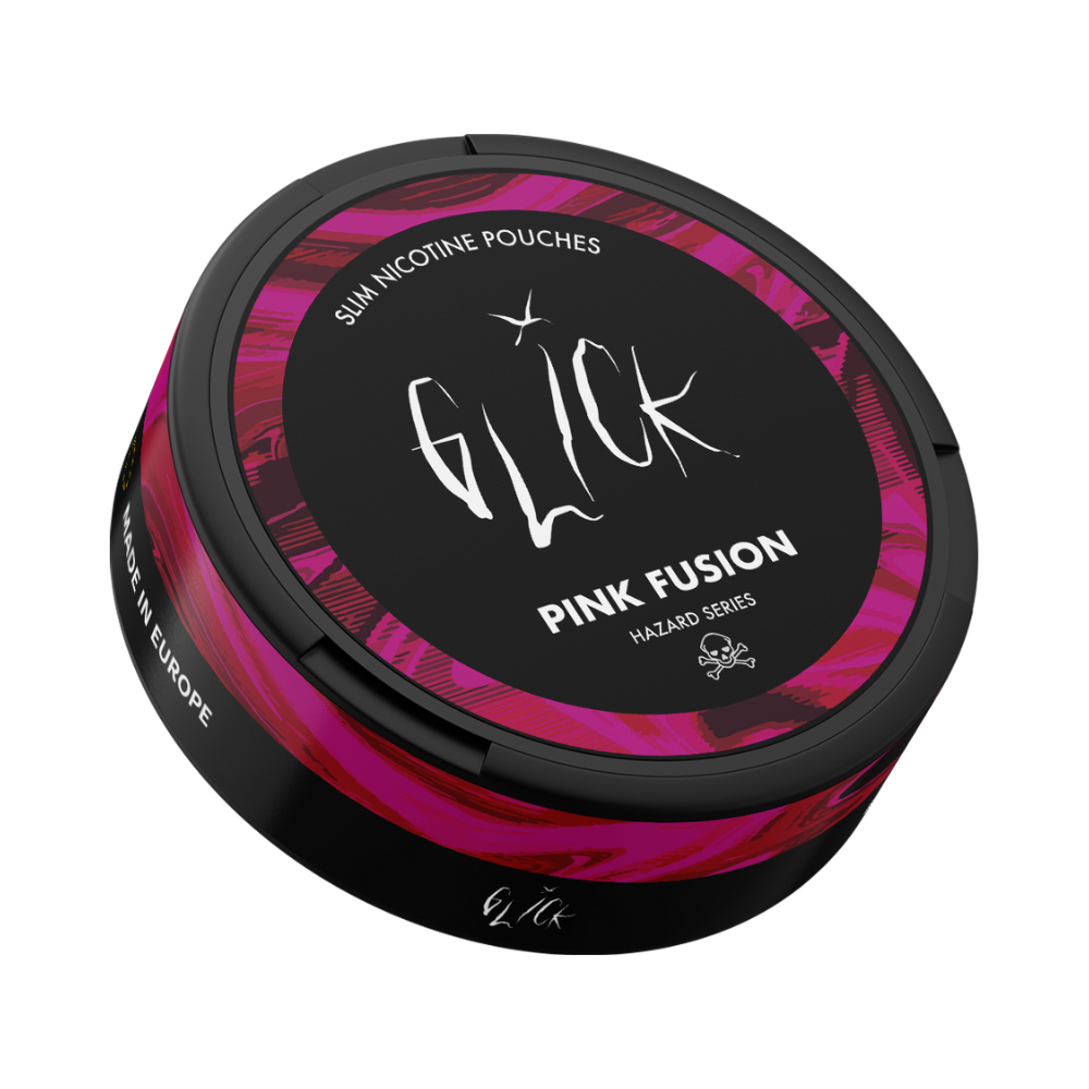 Glick Pink Fusion Nicotine Pouches | Hazard Series