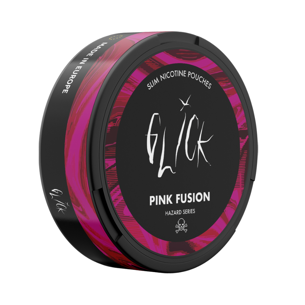 Glick Pink Fusion Nicotine Pouches | Hazard Series