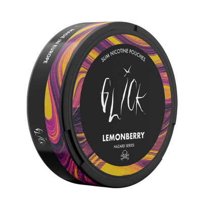 Glick Lemonberry Nicotine Pouches | Hazard Series